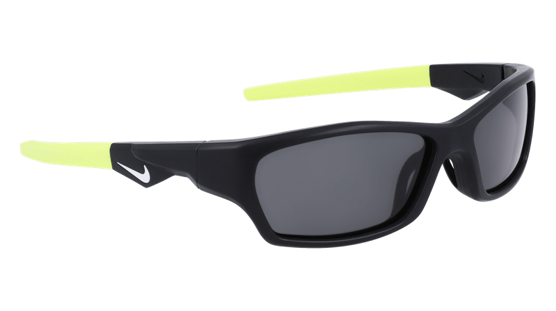 NIKE JOLT DZ7378 Solbrille (Form: Firkantet - Farve: Sort)