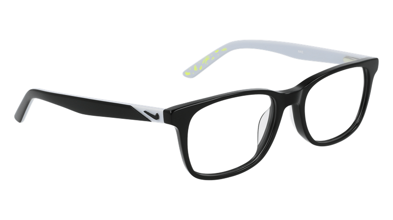 NIKE 5546 Brillestel (Form: Firkantet - Farve: Sort)