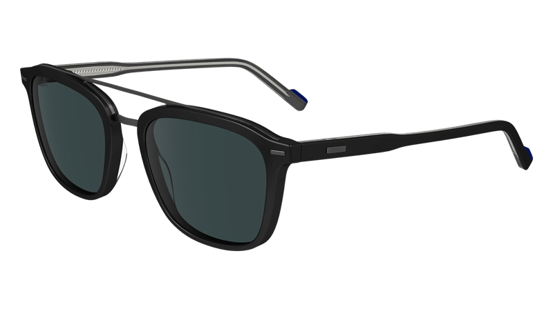 ZEISS ZS24544S Solbrille (Form: Firkantet - Farve: Sort)
