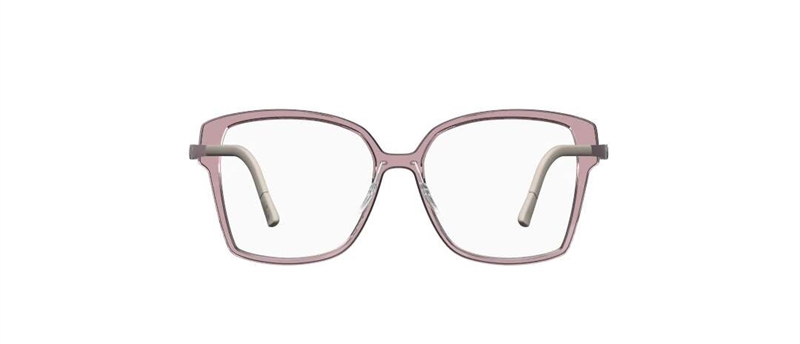 Silhouette Infinity View Brillestel (Form: Firkantet - Farve: Pink)