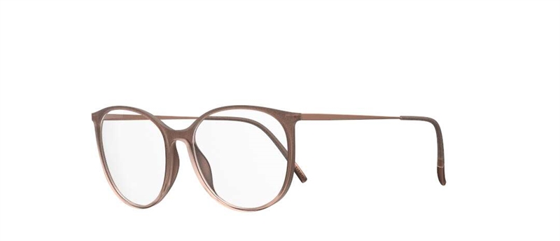 Silhouette Illusion Lite Brillestel (Form: Firkantet - Farve: Bronze)