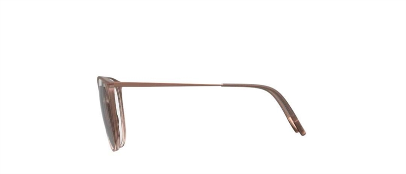 Silhouette Illusion Lite Brillestel (Form: Firkantet - Farve: Bronze)