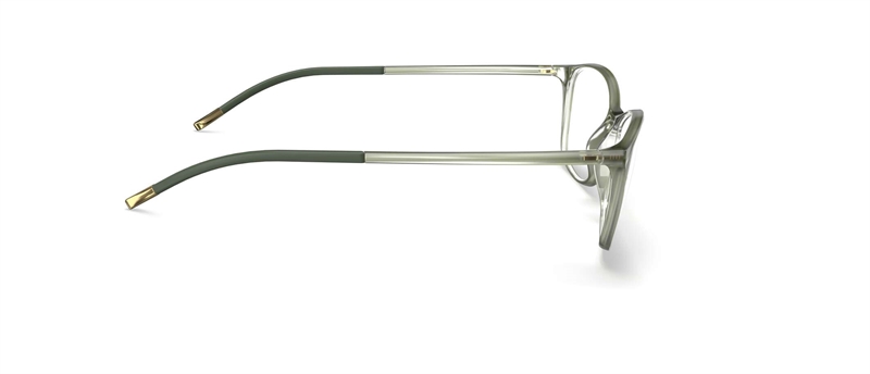 Silhouette SPX Illusion Brillestel (Form: Firkantet - Farve: Grøn)