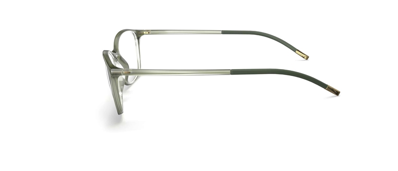 Silhouette SPX Illusion Brillestel (Form: Firkantet - Farve: Grøn)