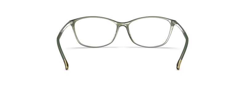 Silhouette SPX Illusion Brillestel (Form: Firkantet - Farve: Grøn)