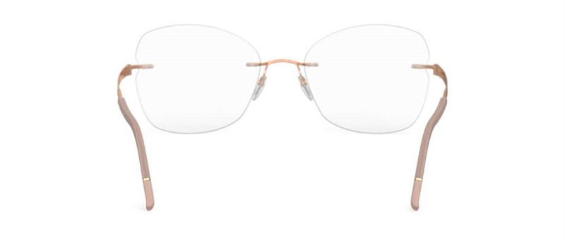 Silhouette Momentum Brillestel (Form: Firkantet - Farve: Guld)