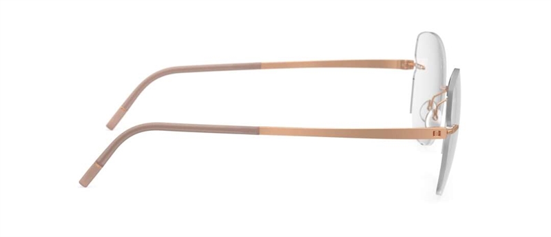 Silhouette Momentum Brillestel (Form: Firkantet - Farve: Guld)
