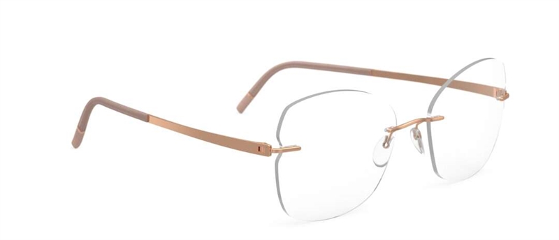 Silhouette Momentum Brillestel (Form: Firkantet - Farve: Guld)
