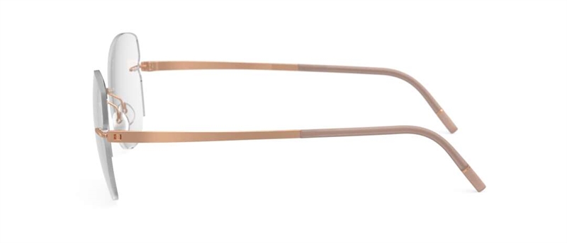 Silhouette Momentum Brillestel (Form: Firkantet - Farve: Guld)