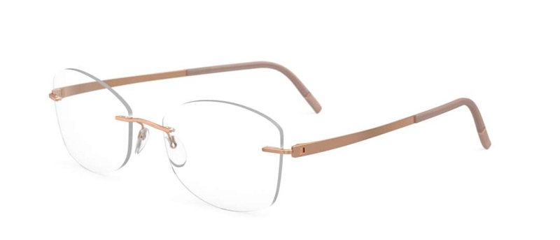 Silhouette Momentum Brillestel (Form: Firkantet - Farve: Guld)
