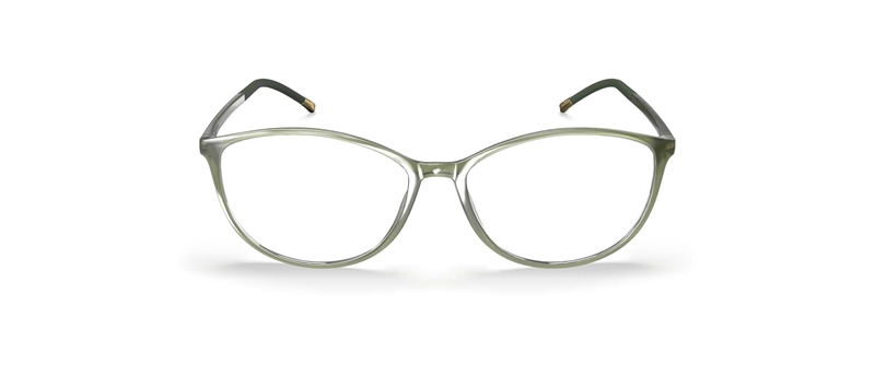 Silhouette SPX Illusion Brillestel (Form: Firkantet - Farve: Grøn)