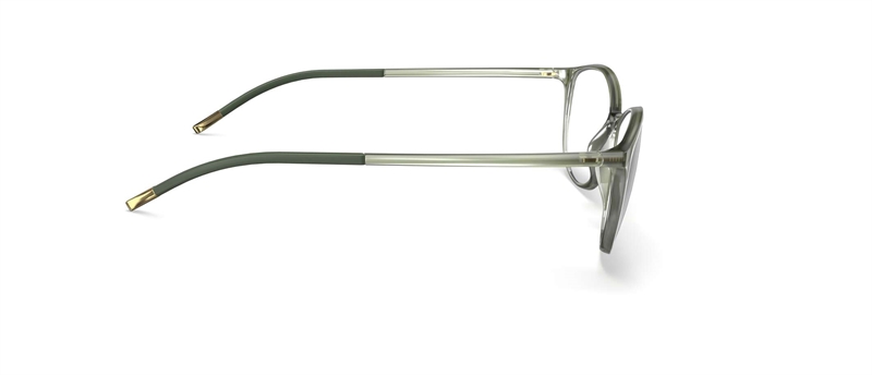 Silhouette SPX Illusion Brillestel (Form: Firkantet - Farve: Grøn)