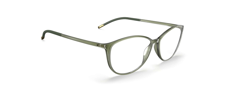 Silhouette SPX Illusion Brillestel (Form: Firkantet - Farve: Grøn)