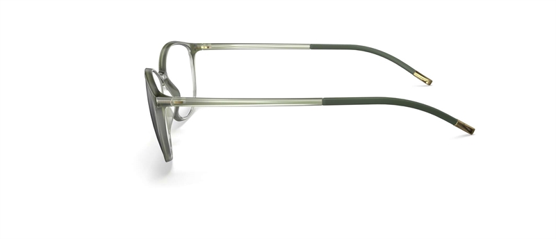 Silhouette SPX Illusion Brillestel (Form: Firkantet - Farve: Grøn)