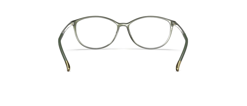 Silhouette SPX Illusion Brillestel (Form: Firkantet - Farve: Grøn)