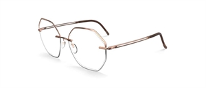 Silhouette Artline Brillestel (Form: Firkantet - Farve: Guld)