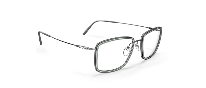 Silhouette Dynamics Colorwave Contour Brillestel (Form: Firkantet - Farve: Flerfarvet)