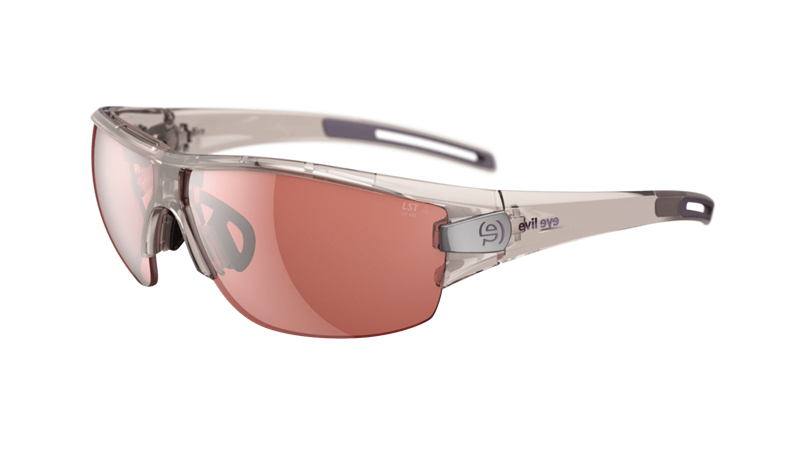 evil eye trace ng Solbrille (Form: Panto - Farve: Pink)