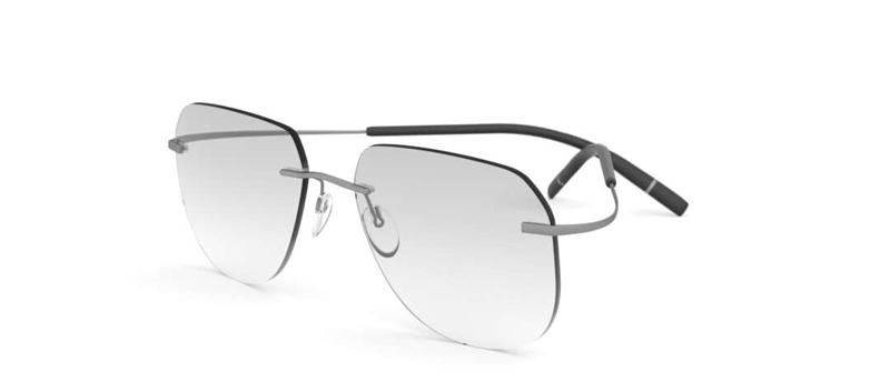 Silhouette TMA - The Icon II Brillestel (Form: Pilot - Farve: Metal)