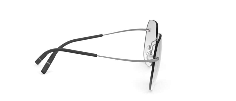 Silhouette TMA - The Icon II Brillestel (Form: Pilot - Farve: Metal)