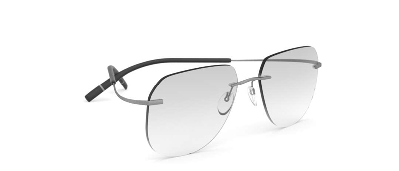 Silhouette TMA - The Icon II Brillestel (Form: Pilot - Farve: Metal)