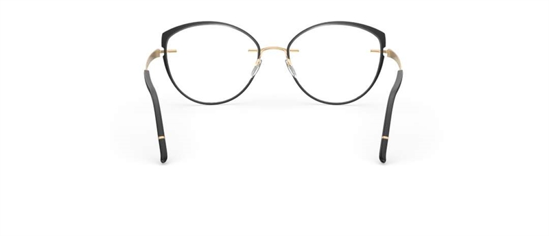 Silhouette Momentum Brillestel (Form: Cat Eye - Farve: Guld)