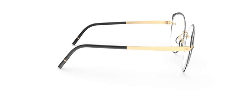 Silhouette Momentum Brillestel (Form: Cat Eye - Farve: Guld)