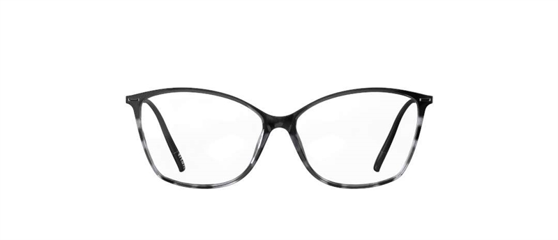 Silhouette Illusion Lite Brillestel (Form: Firkantet - Farve: Sort)