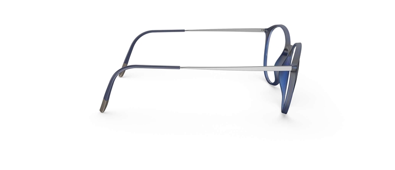 Silhouette Illusion Lite Brillestel (Form: Firkantet - Farve: Blå)
