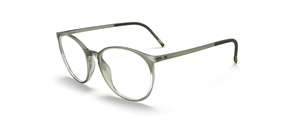 Silhouette SPX Illusion Brillestel (Form: Firkantet - Farve: Grøn)