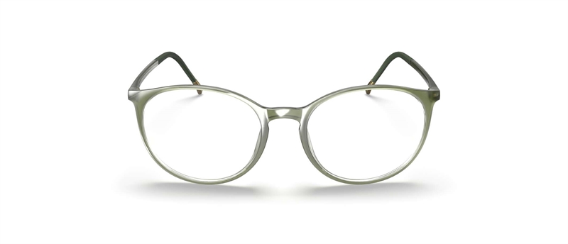 Silhouette SPX Illusion Brillestel (Form: Firkantet - Farve: Grøn)