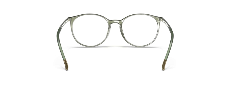 Silhouette SPX Illusion Brillestel (Form: Firkantet - Farve: Grøn)