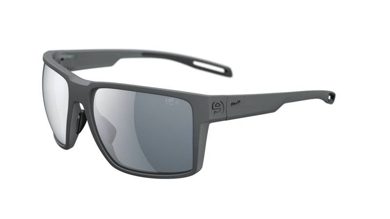 evil eye seaside Solbrille (Form: Panto - Farve: Grå)