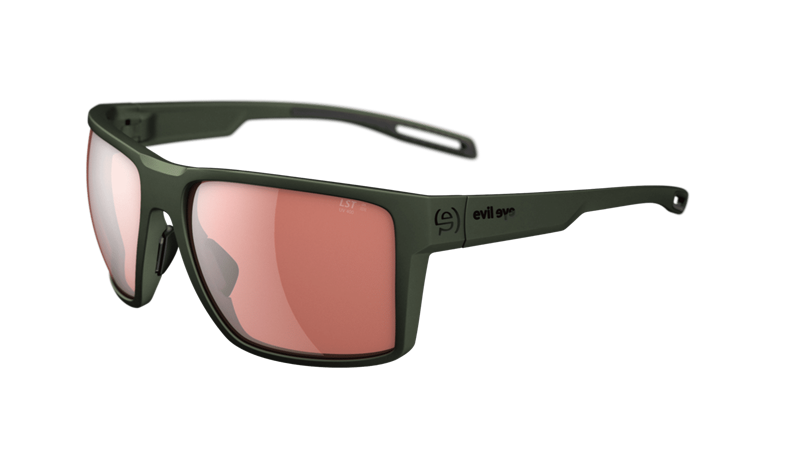 evil eye seaside Solbrille (Form: Panto - Farve: Grøn)