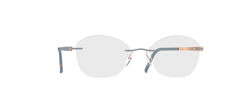 Silhouette Momentum Brillestel (Form: Summerbird - Farve: Blå)