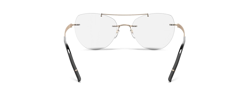 Silhouette Momentum Aurum Brillestel (Form: Cat Eye - Farve: Guld)