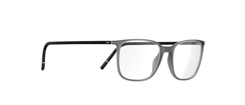 Silhouette SPX Illusion Brillestel (Form: Firkantet - Farve: Grå)