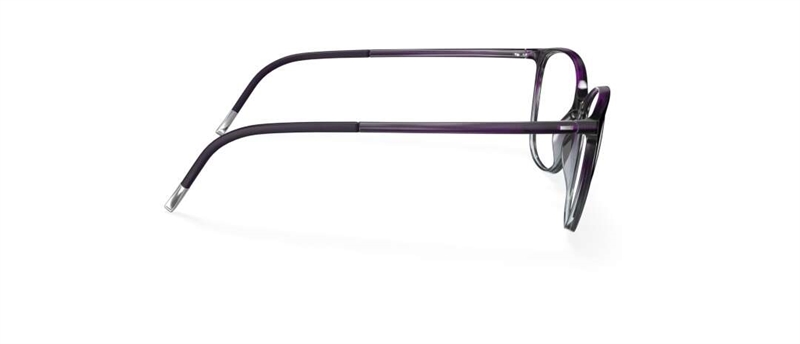 Silhouette SPX Illusion Brillestel (Form: Firkantet - Farve: Lilla)