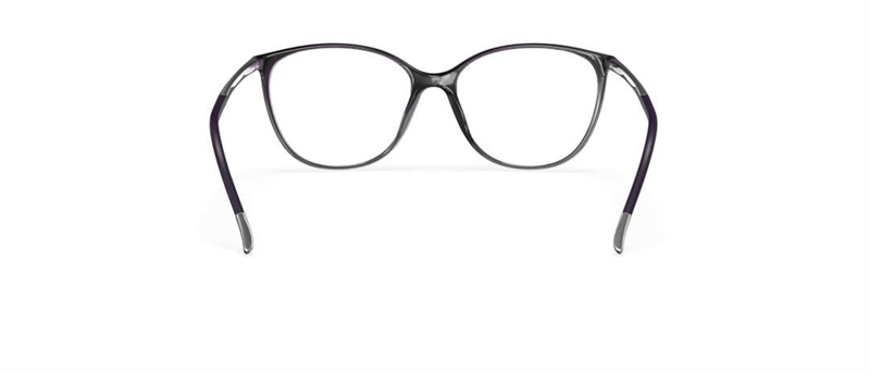 Silhouette SPX Illusion Brillestel (Form: Firkantet - Farve: Lilla)