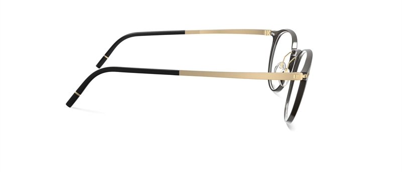 Silhouette Momentum Aurum Brillestel (Form: Firkantet - Farve: Brun)