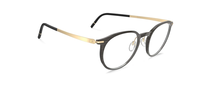 Silhouette Momentum Aurum Brillestel (Form: Firkantet - Farve: Brun)