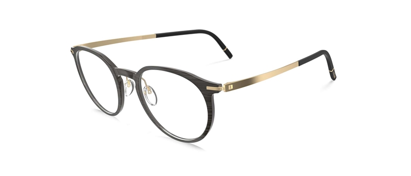Silhouette Momentum Aurum Brillestel (Form: Firkantet - Farve: Brun)