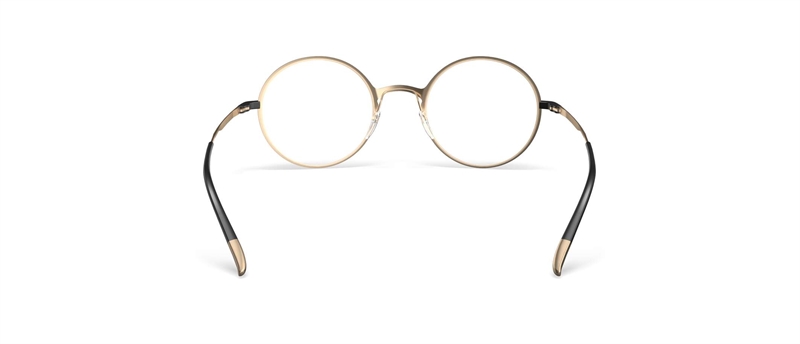 Silhouette Lite Wave Brillestel (Form: Firkantet - Farve: Guld)