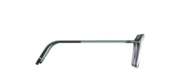 Silhouette Rising Dawn Brillestel (Form: Firkantet - Farve: Grøn)