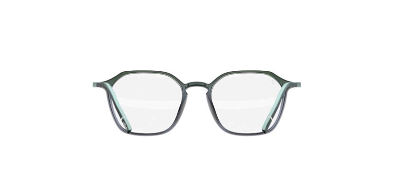 Silhouette Rising Dawn Brillestel (Form: Firkantet - Farve: Grøn)