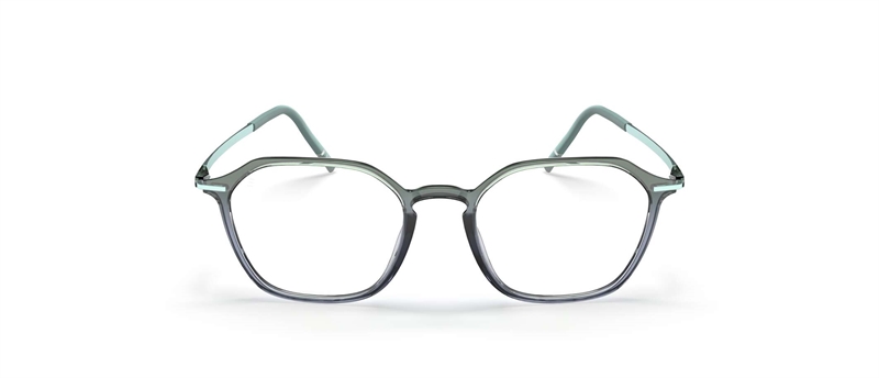 Silhouette Rising Dawn Brillestel (Form: Firkantet - Farve: Grøn)