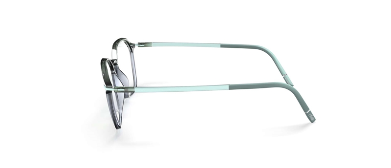 Silhouette Rising Dawn Brillestel (Form: Firkantet - Farve: Grøn)