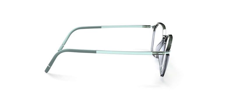 Silhouette Rising Dawn Brillestel (Form: Firkantet - Farve: Grøn)