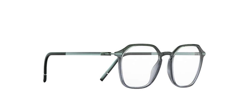 Silhouette Rising Dawn Brillestel (Form: Firkantet - Farve: Grøn)