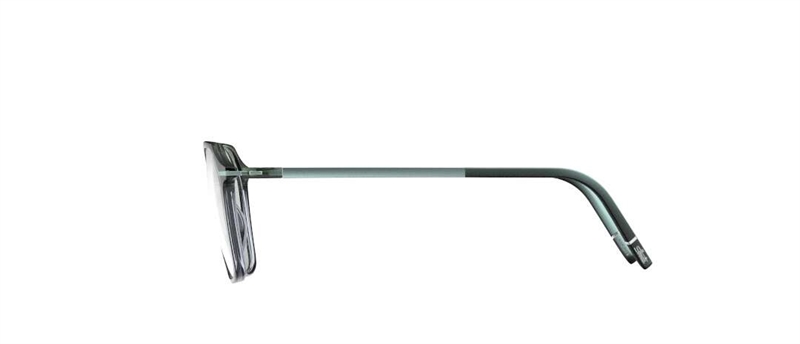 Silhouette Rising Dawn Brillestel (Form: Firkantet - Farve: Grøn)